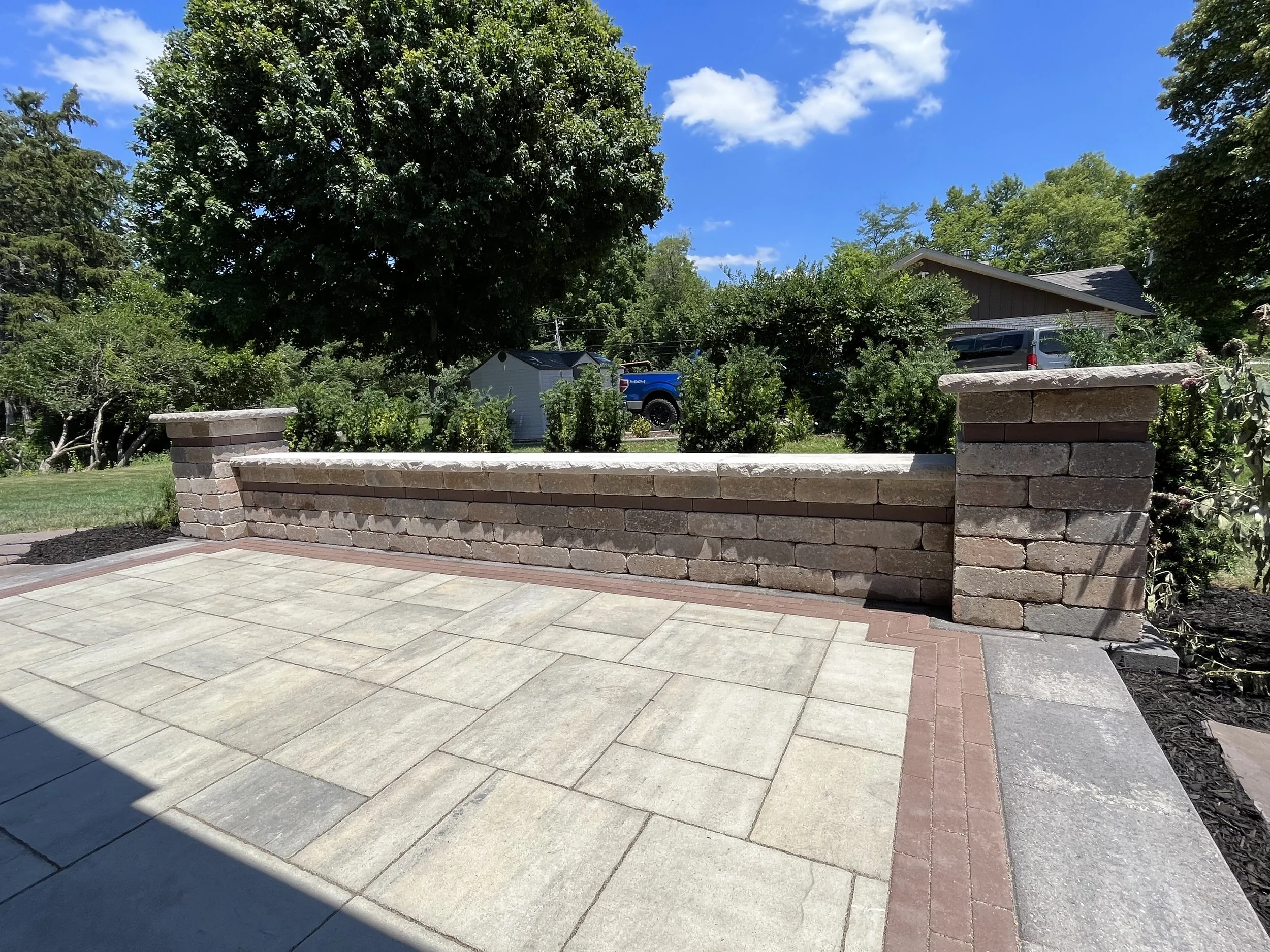 Small Patio in Troy, Ohio