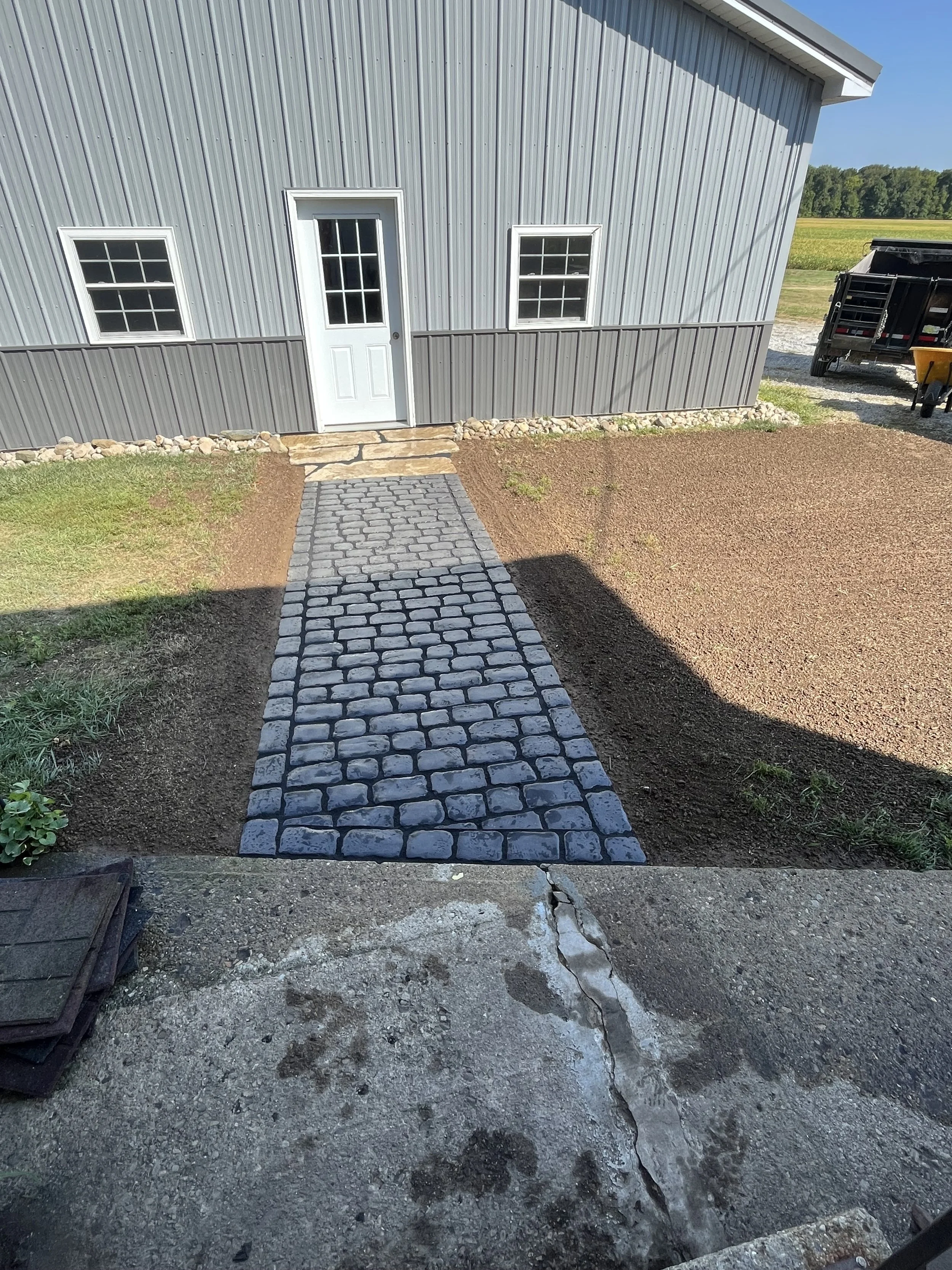 Unilock Walkway in Troy, Ohio