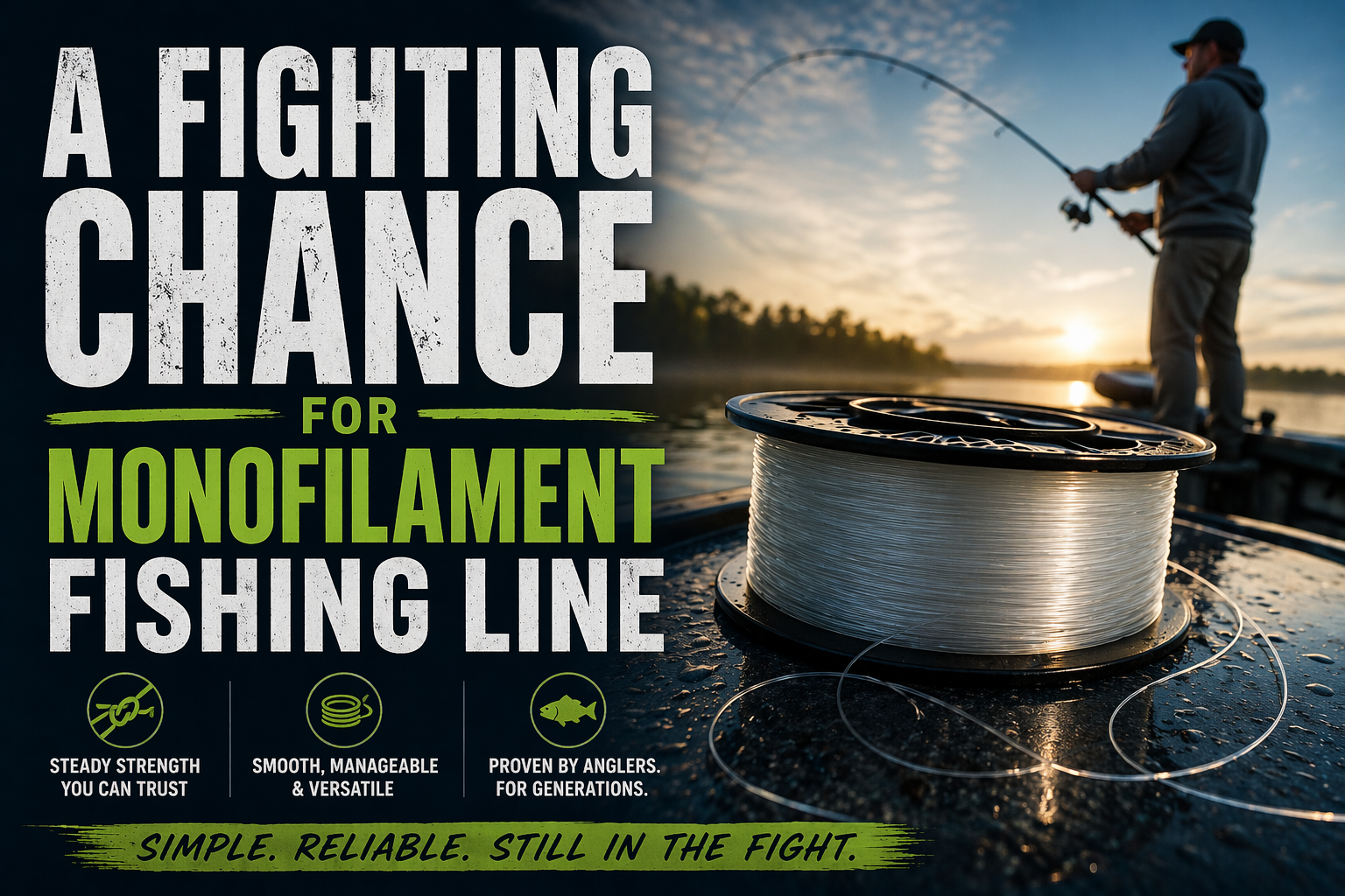 A Fighting Chance for Monofilament Fishing Line