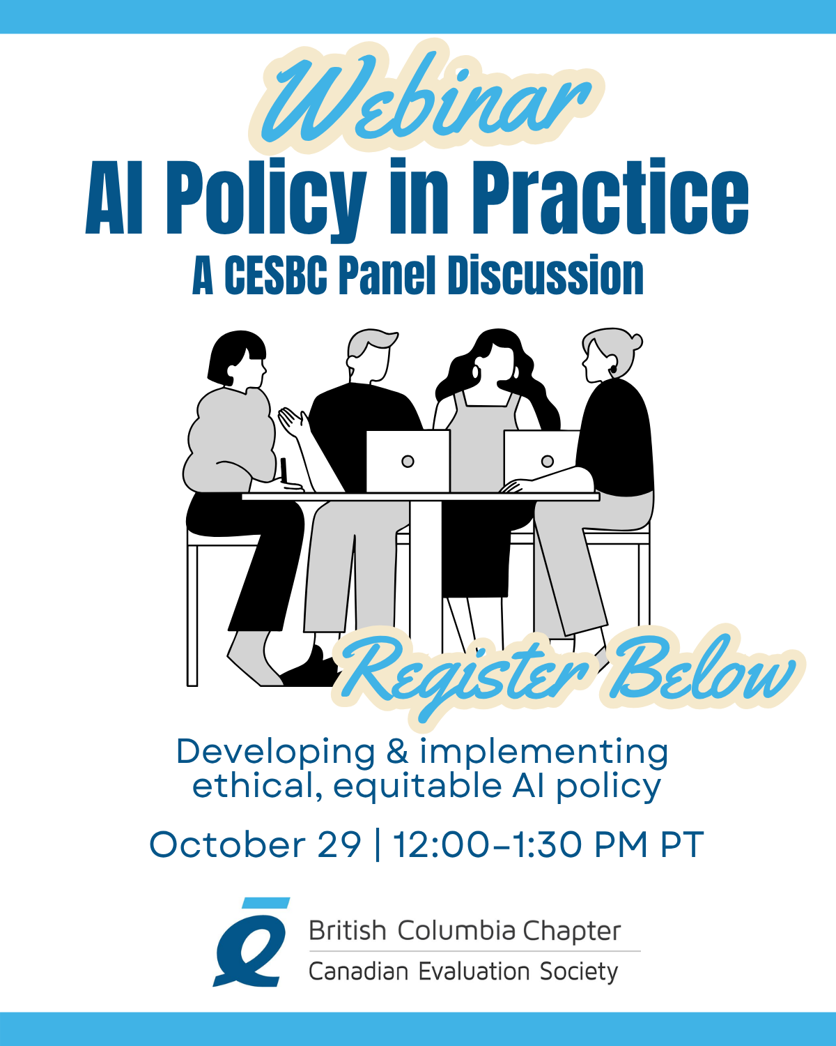 Registration Open: AI Policy in Practice — A CESBC Panel Discussion
