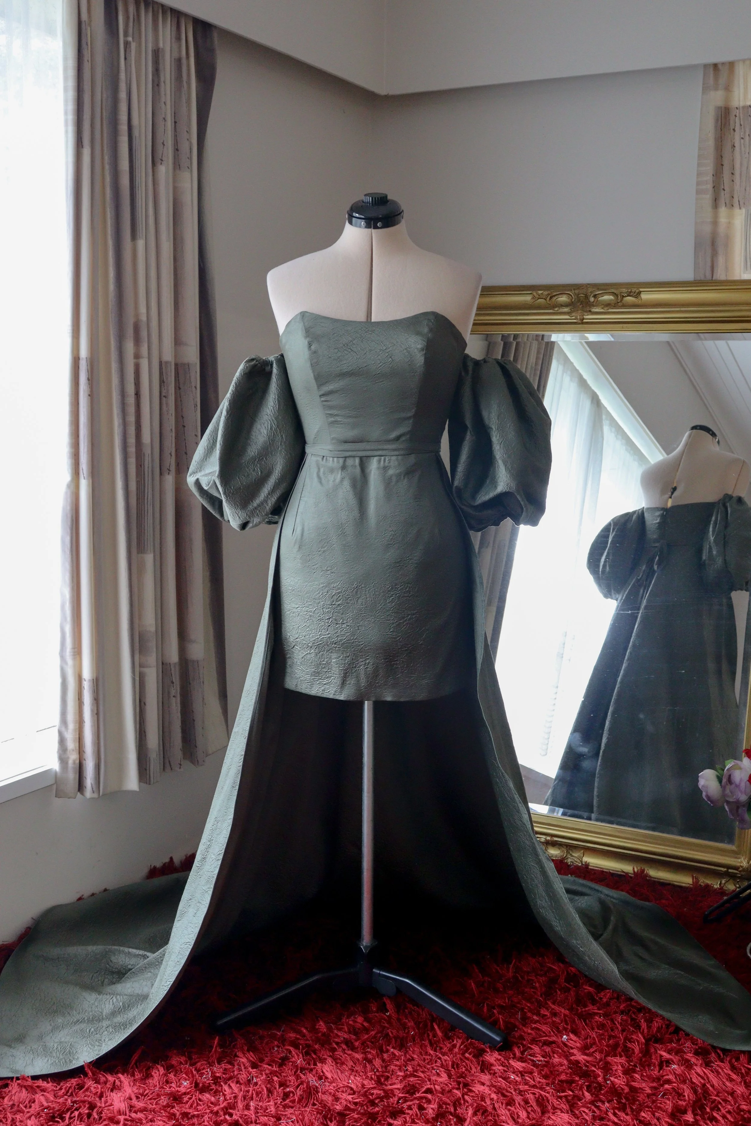 Taffeta Dress