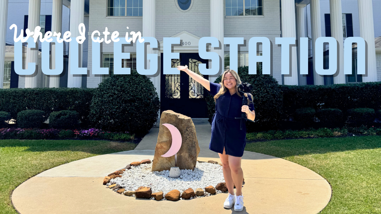 Where I ate in College Station, Texas!