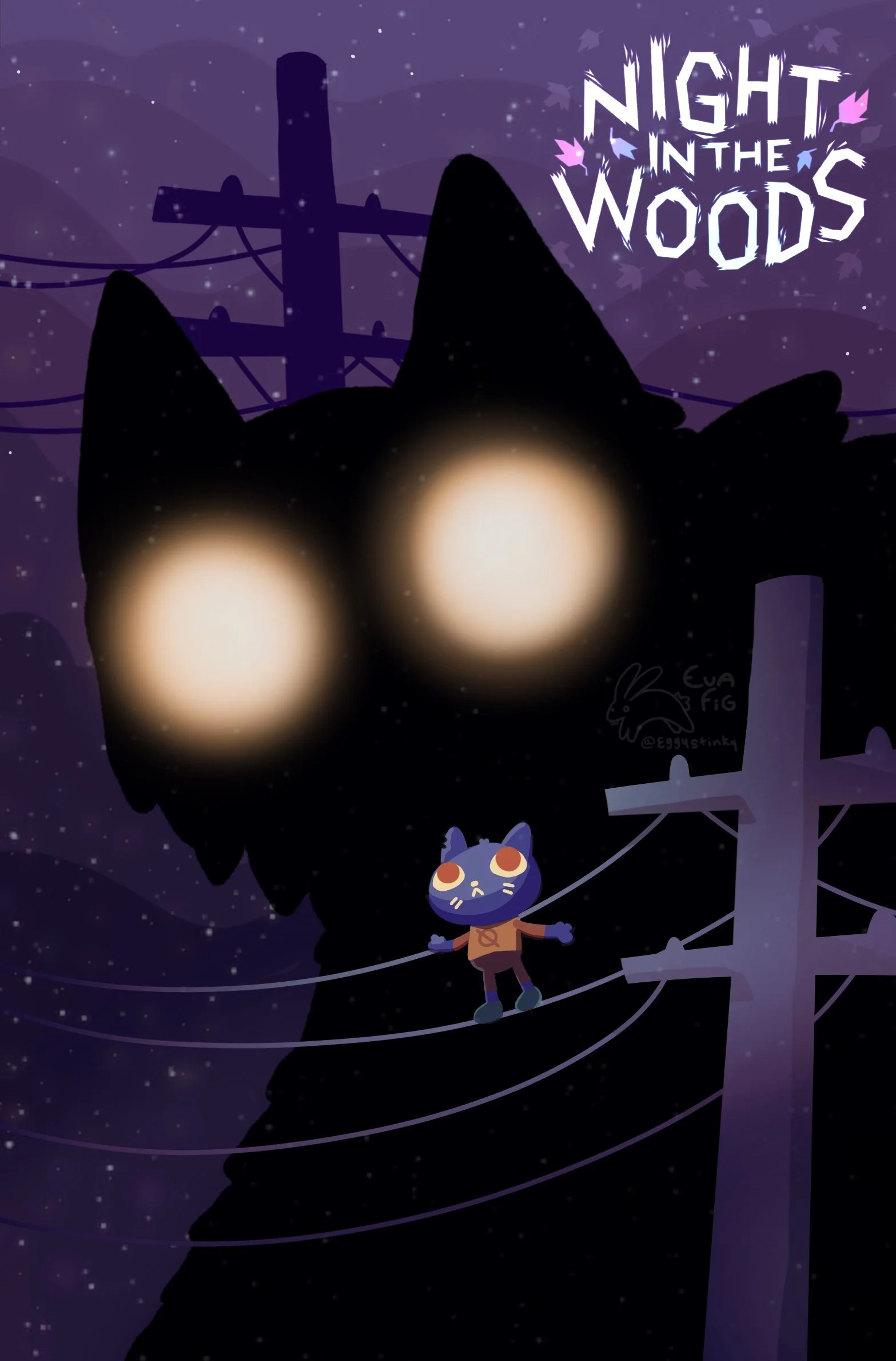 Night in the Woods (fake) promo poster concept