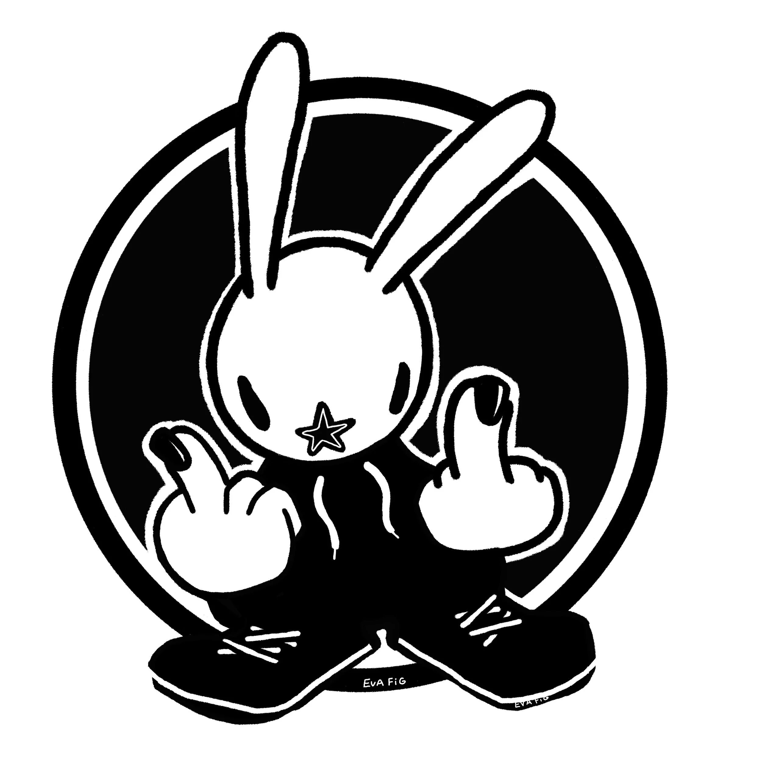 Instagram Profile Picture (black&white variant)