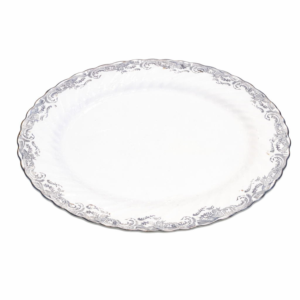 Johnson Bros “Snowhite Regency” Ironstone Platter, England