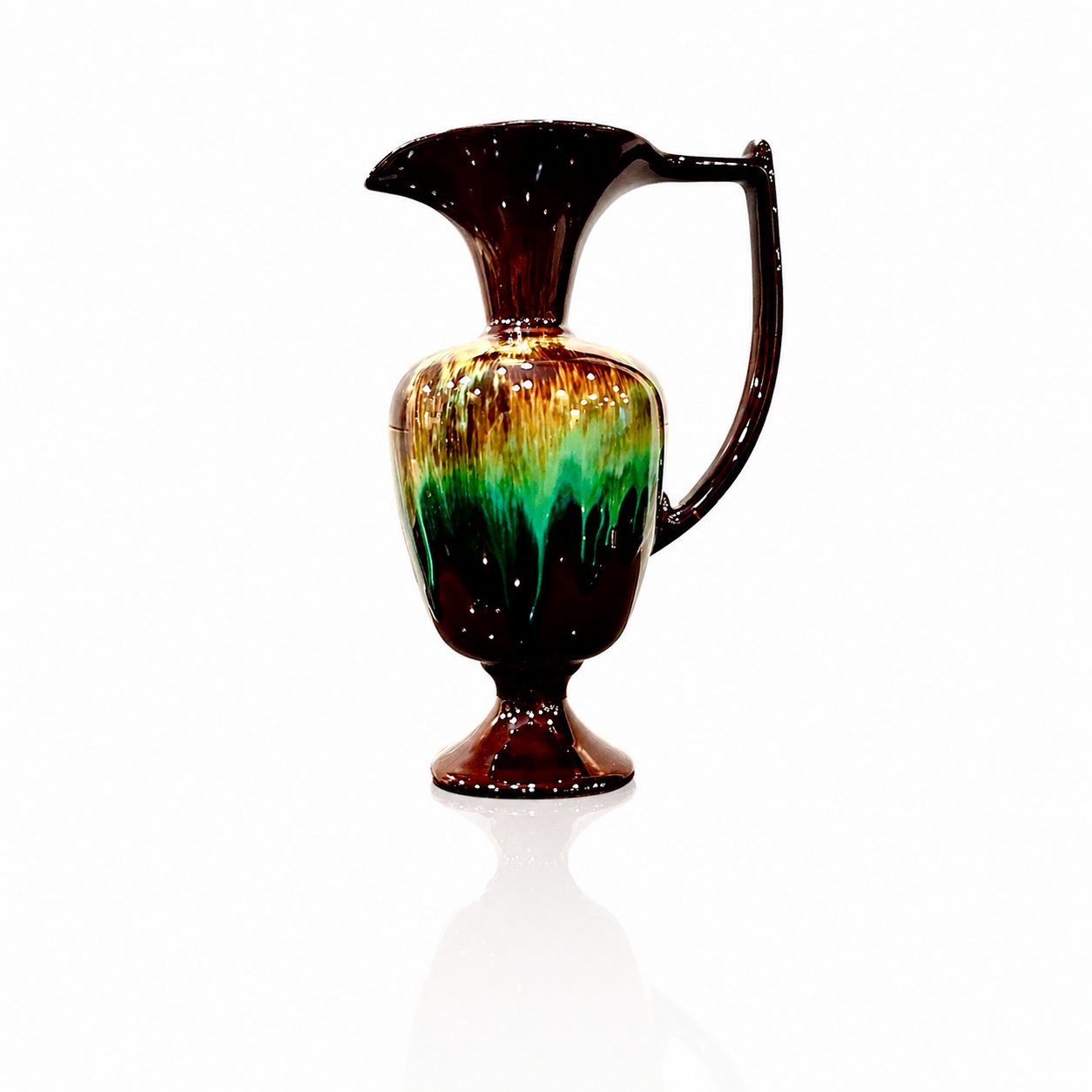 Canadian Ceramic Pitcher, Blue Mountain Pottery “Cobalt”