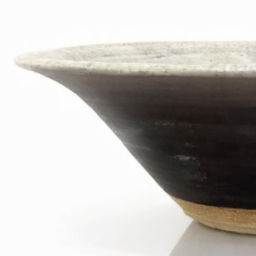 Monumental Ash-Glaze Studio Bowl, 13" Artist Signed