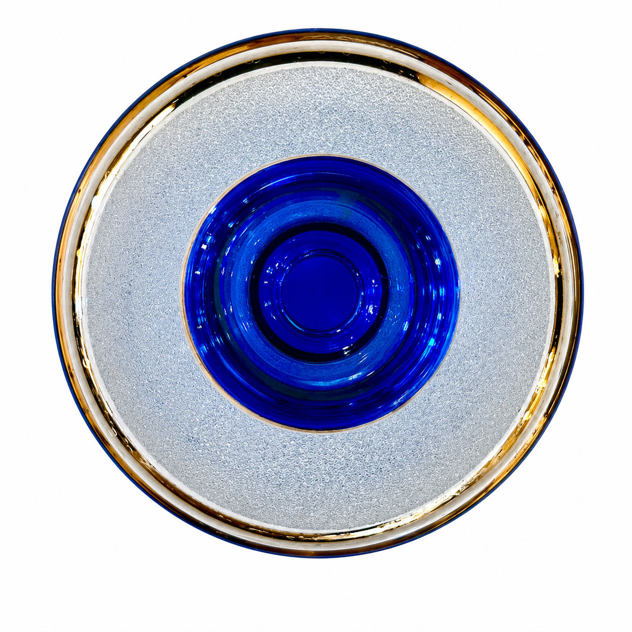 Italian Cobalt Blue Glass Vanity Decanter.png