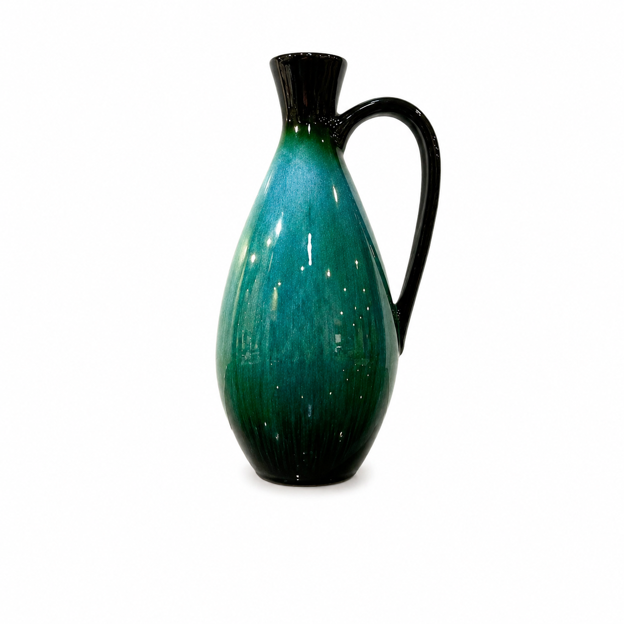 Canadian “Cobalt” Ceramic Ovoid Vase, Blue Mountain Pottery.png