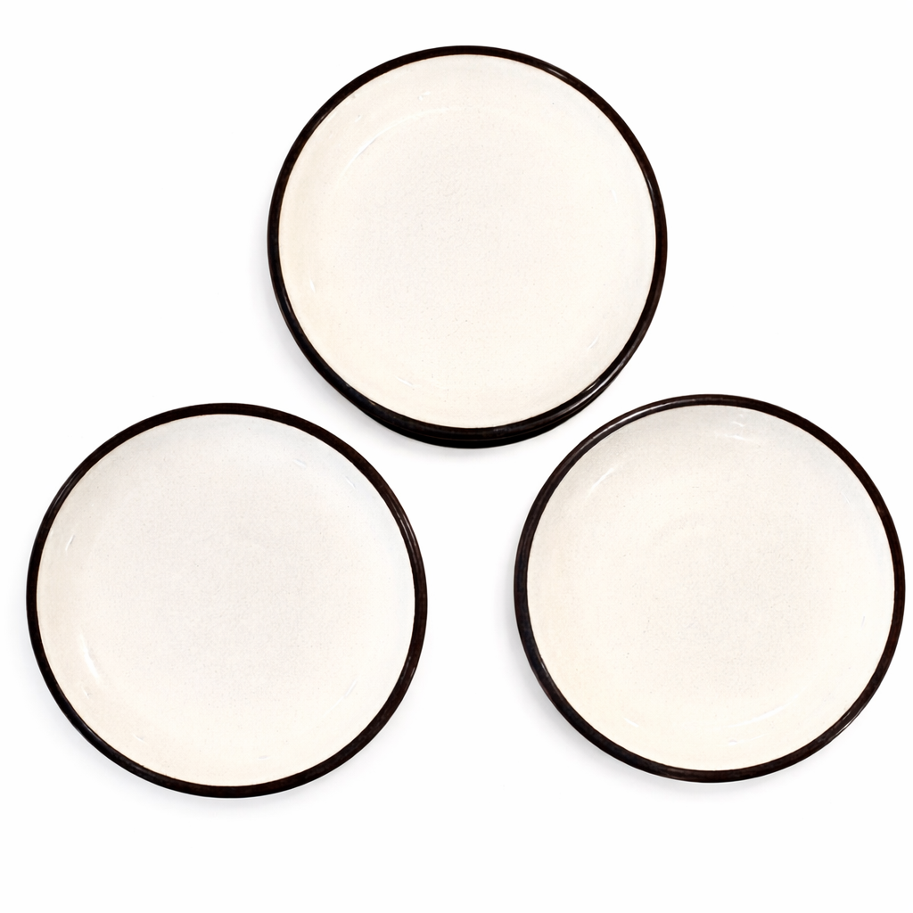 Denby England Stoneware Plates, Service for 3