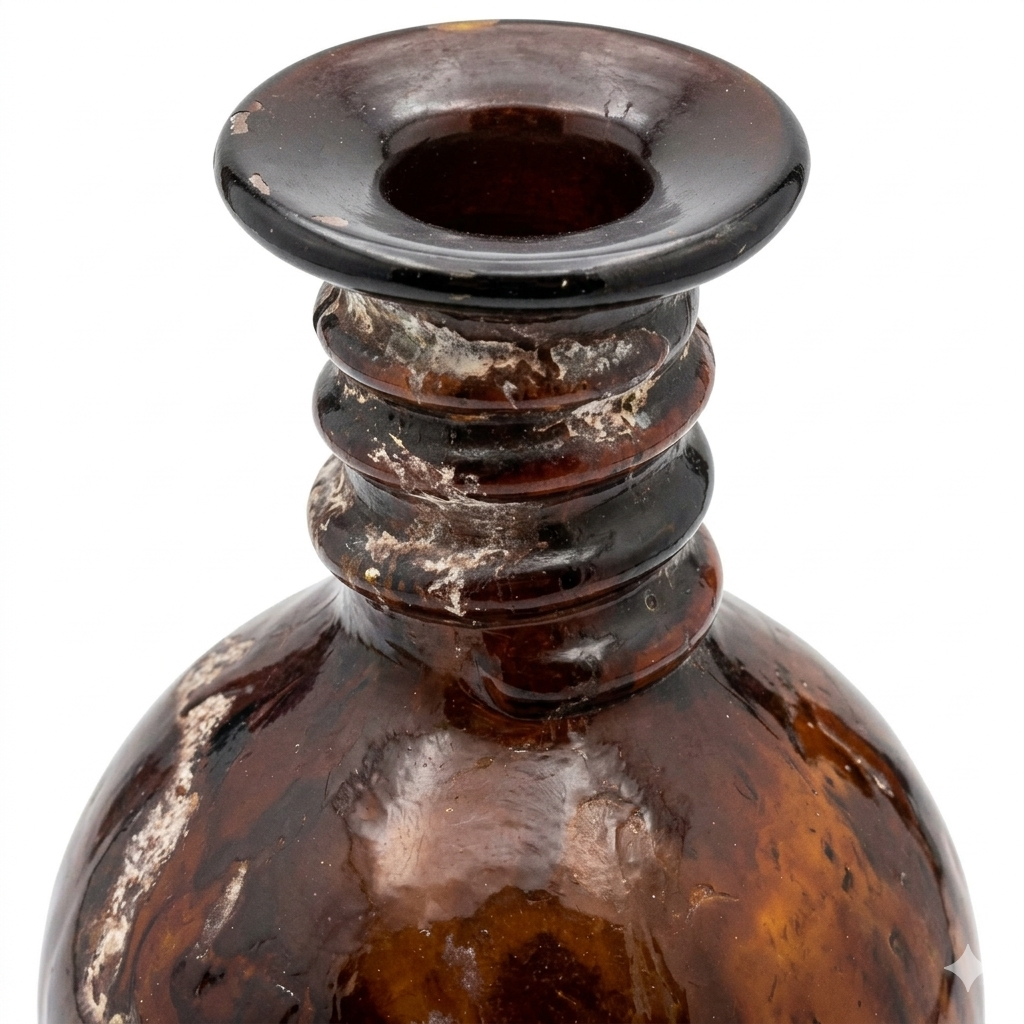 Céramique de Princeville Hand-Thrown Ribbed Stoneware Vase