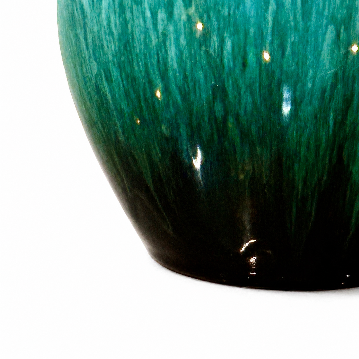 Canadian “Cobalt” Ceramic Ovoid Vase, Blue Mountain Pottery.png