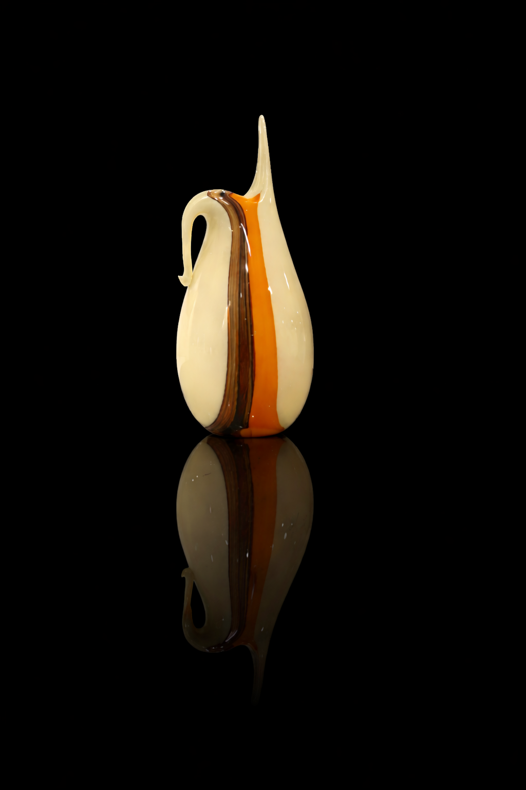 Murano Sommerso Canna | Uranium Opaline, c. 1955