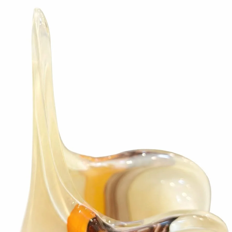 Murano Sommerso Canna | Uranium Opaline, c. 1955