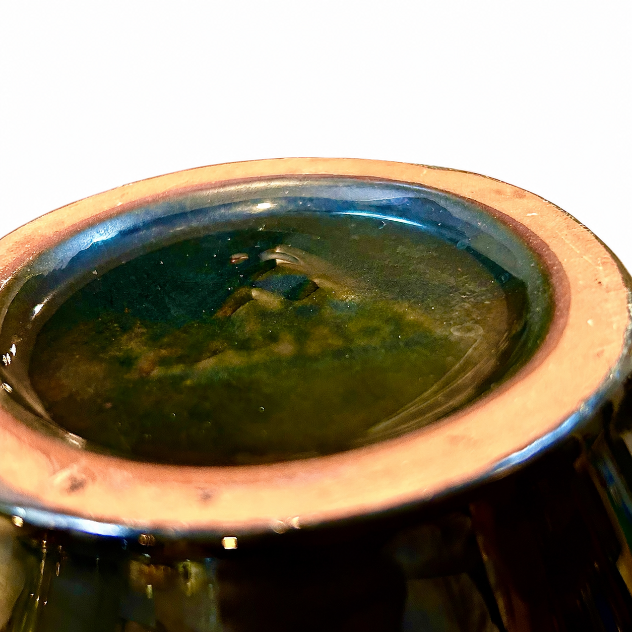 Canadian “Cobalt” Ceramic Ovoid Vase, Blue Mountain Pottery.png