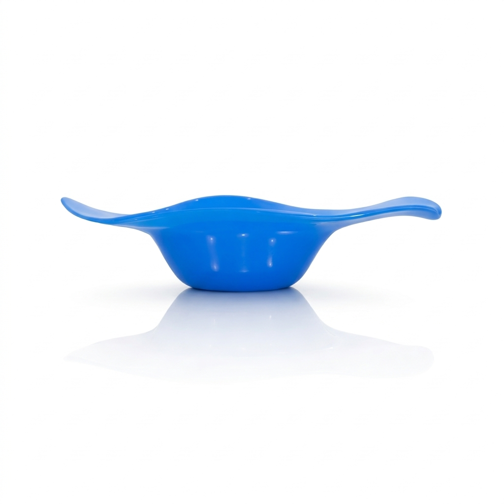 Italian Murano Cobalt Blue Sommerso Art Glass Centerpiece Bowl