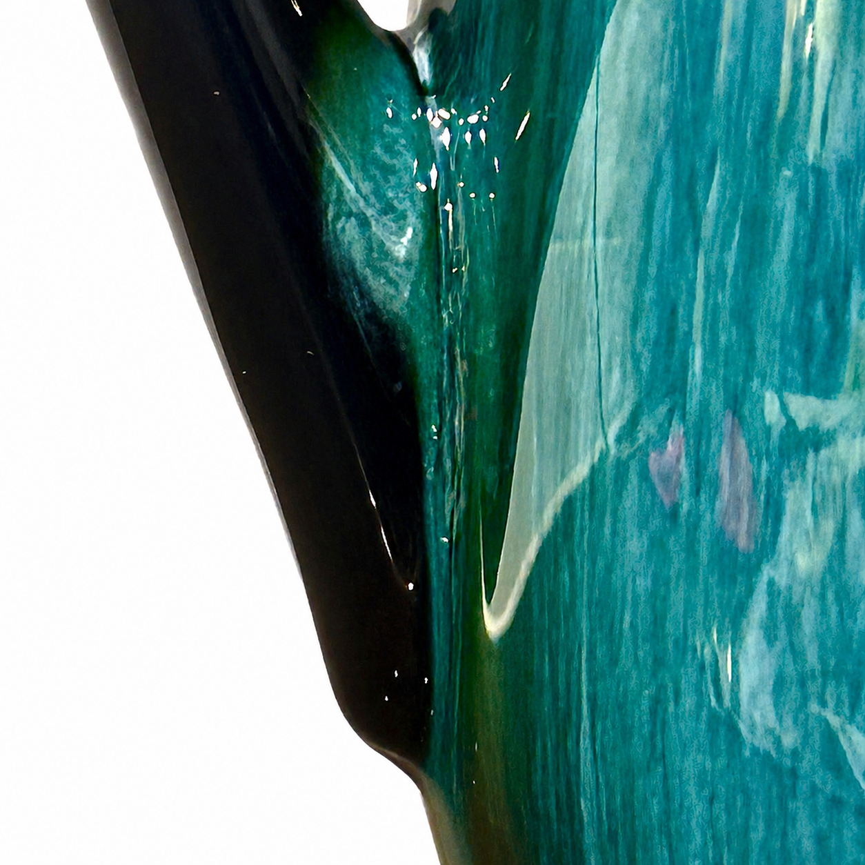 Canadian “Cobalt” Ceramic Ovoid Vase, Blue Mountain Pottery.png