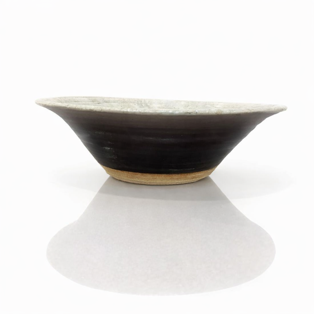 Monumental Ash-Glaze Studio Bowl, 13