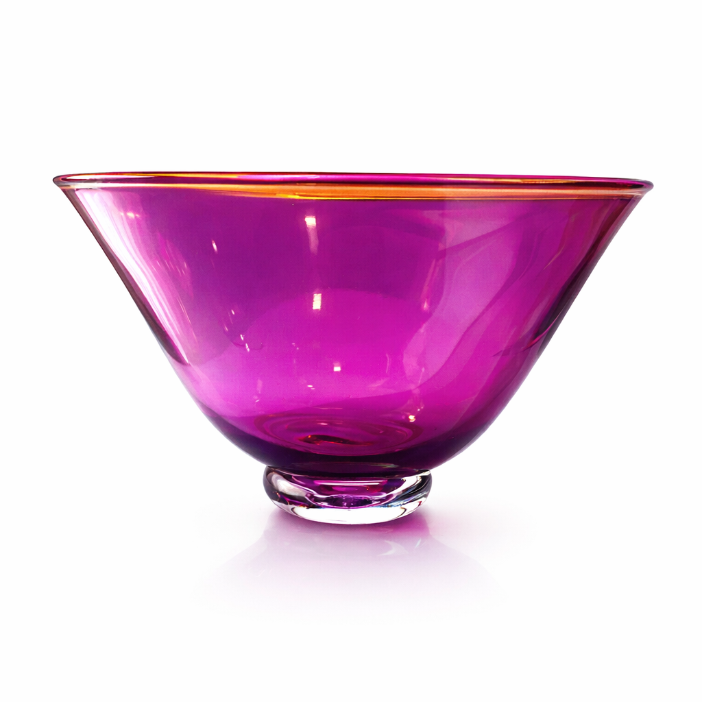 Important 1969 Finnish Modernist Studio Glass Vessel | Signed 