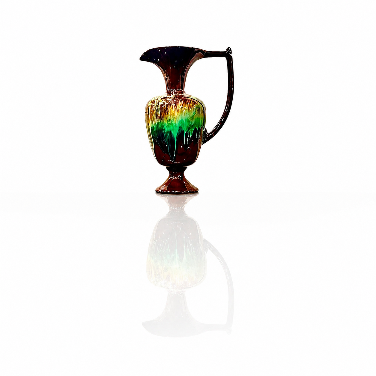Canadian Ceramic Pitcher, Blue Mountain Pottery “Cobalt”.png
