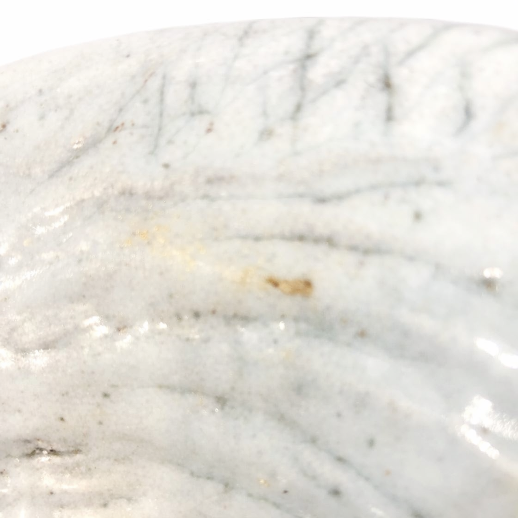 Monumental Ash-Glaze Studio Bowl, 13" Artist Signed