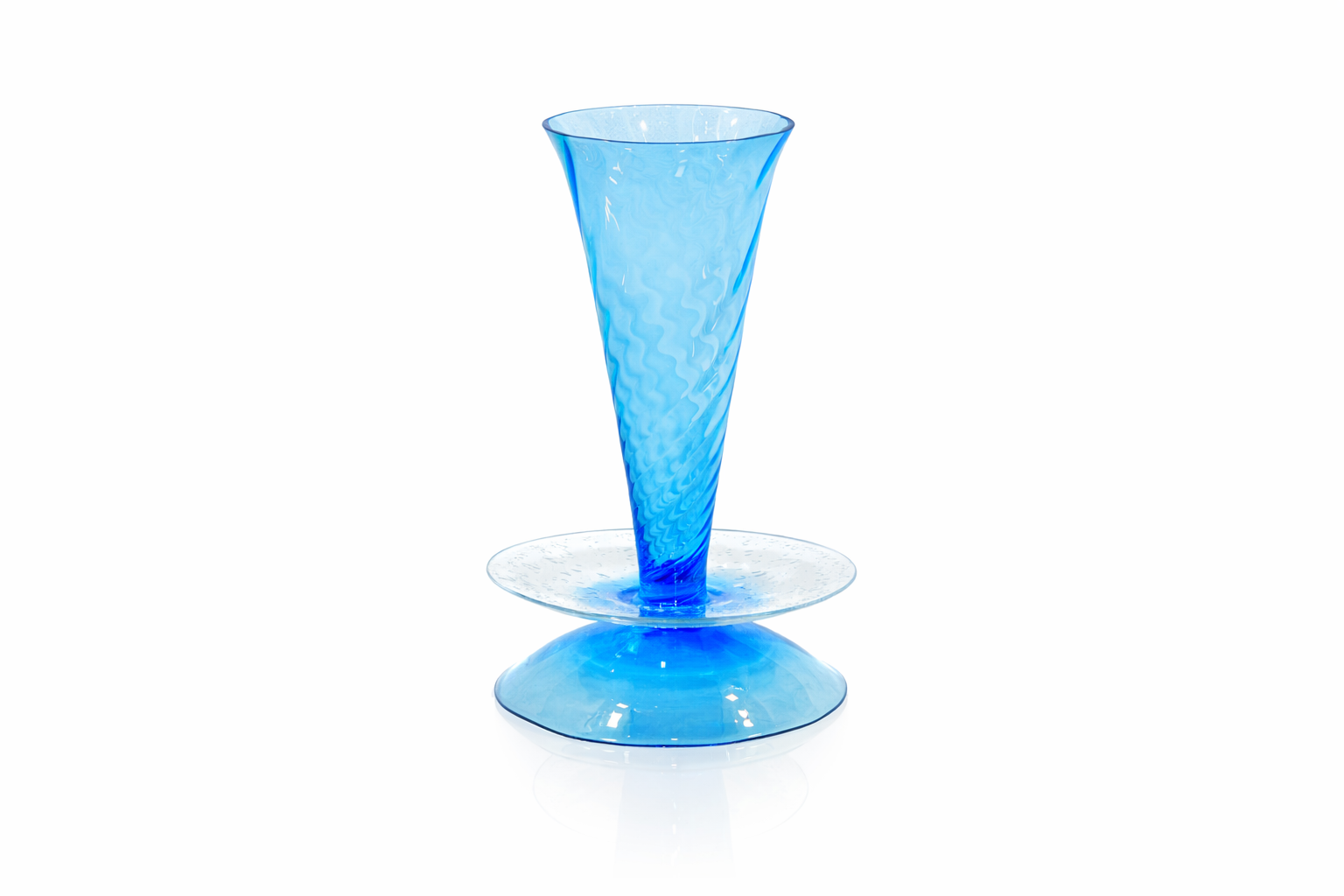 Oiva Toikka for Nuutajärvi Notsjö Finnish Uranium Art Glass 