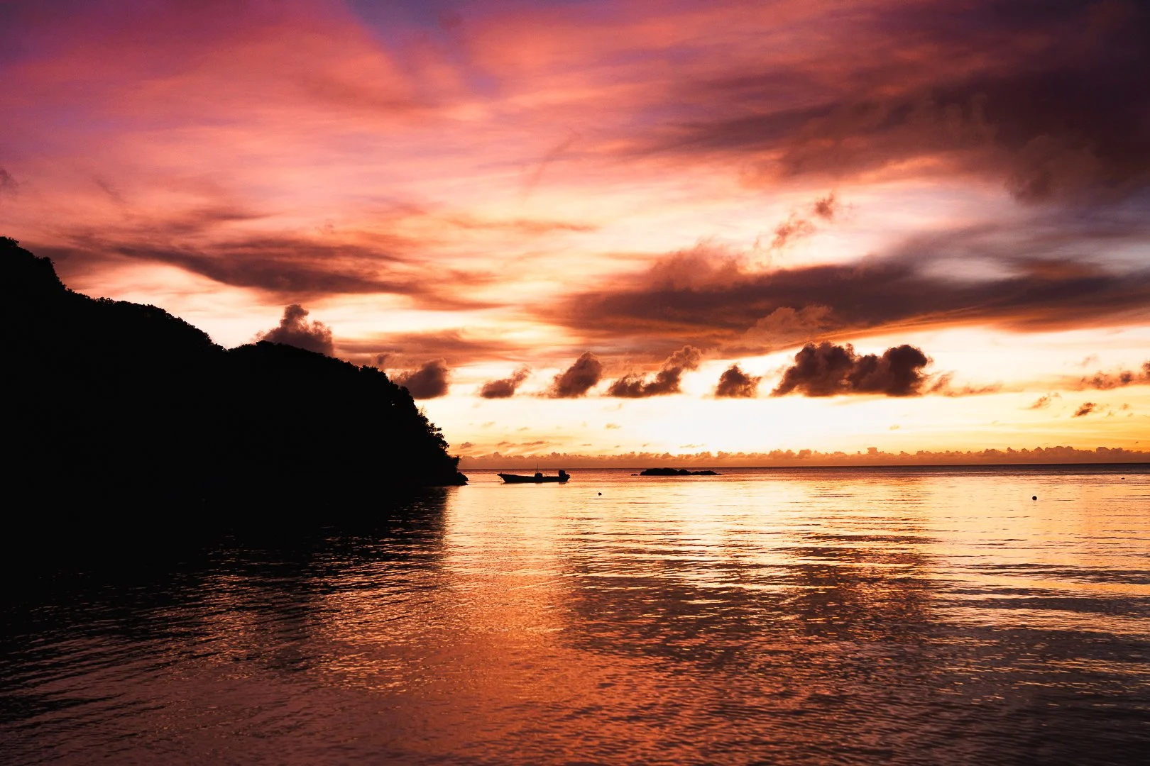 Sunset in Ishigaki, Okinawa, Japan