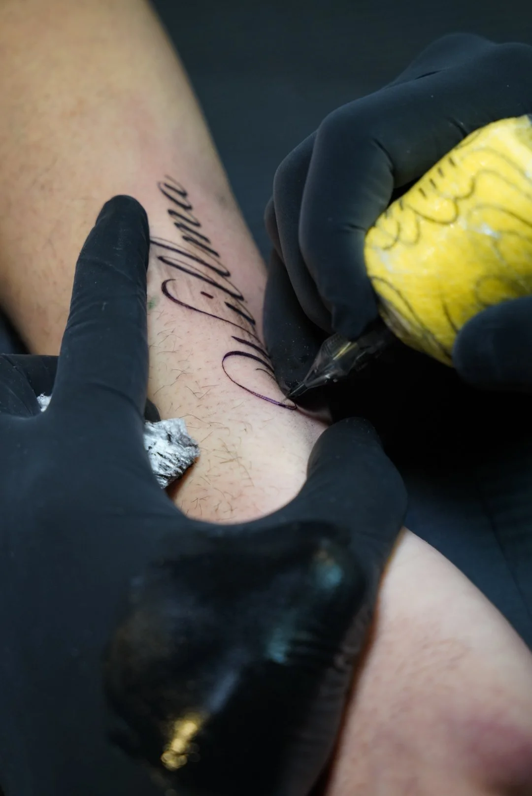 Professional tattoo artist working in Miami