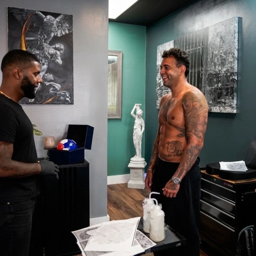 Inside Black Nova Tattoo Collective in Miami