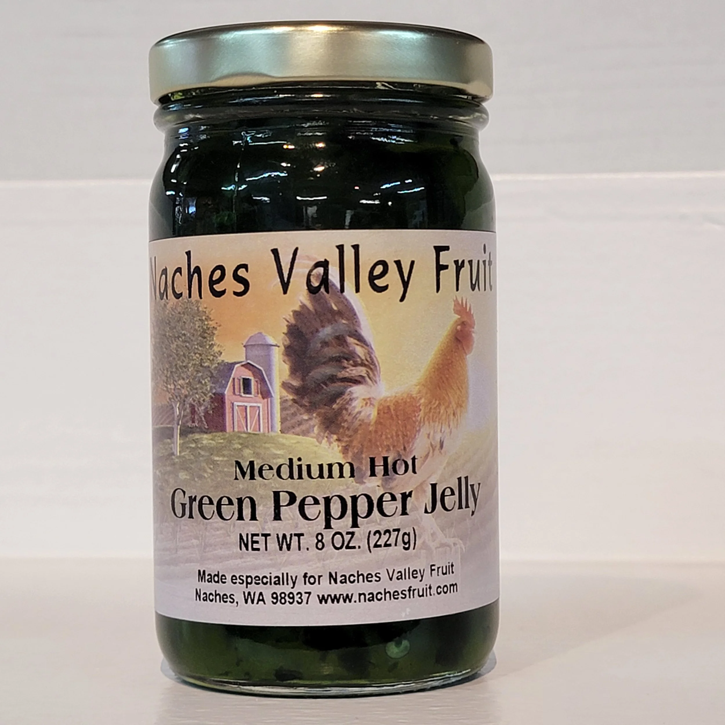 Naches Valley Fruit Medium Hot Green Pepper Jelly
