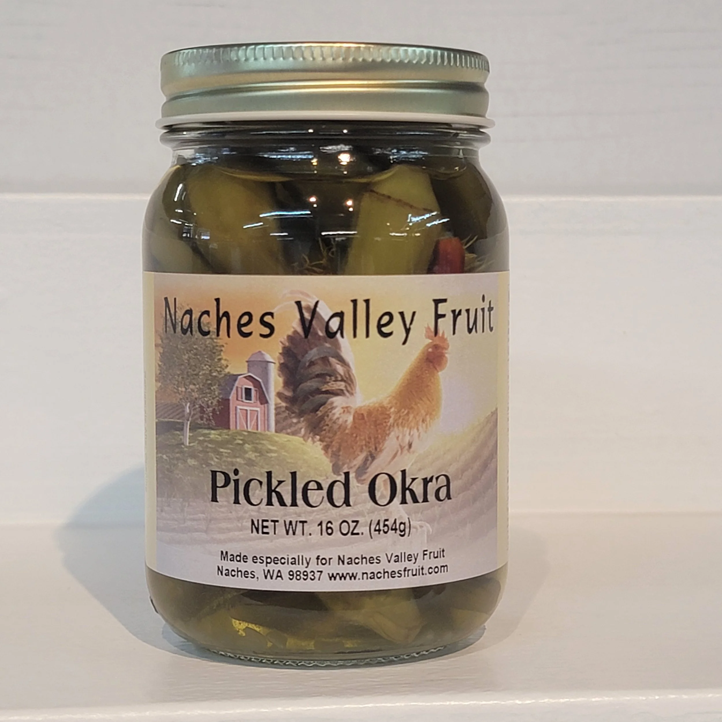 Naches Valley Fruit Pickled Okra