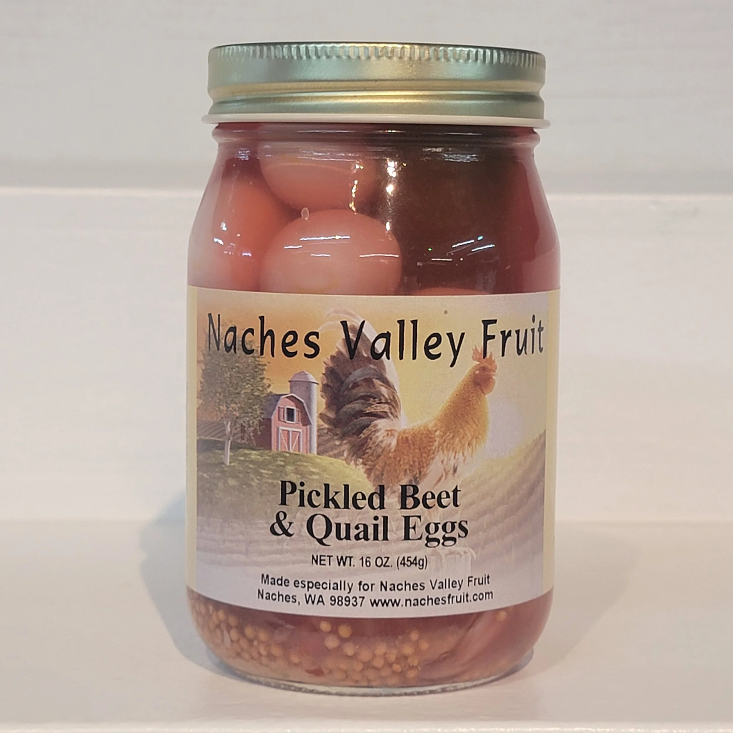 Naches Valley Fruit Pickled Beet & Quail Eggs