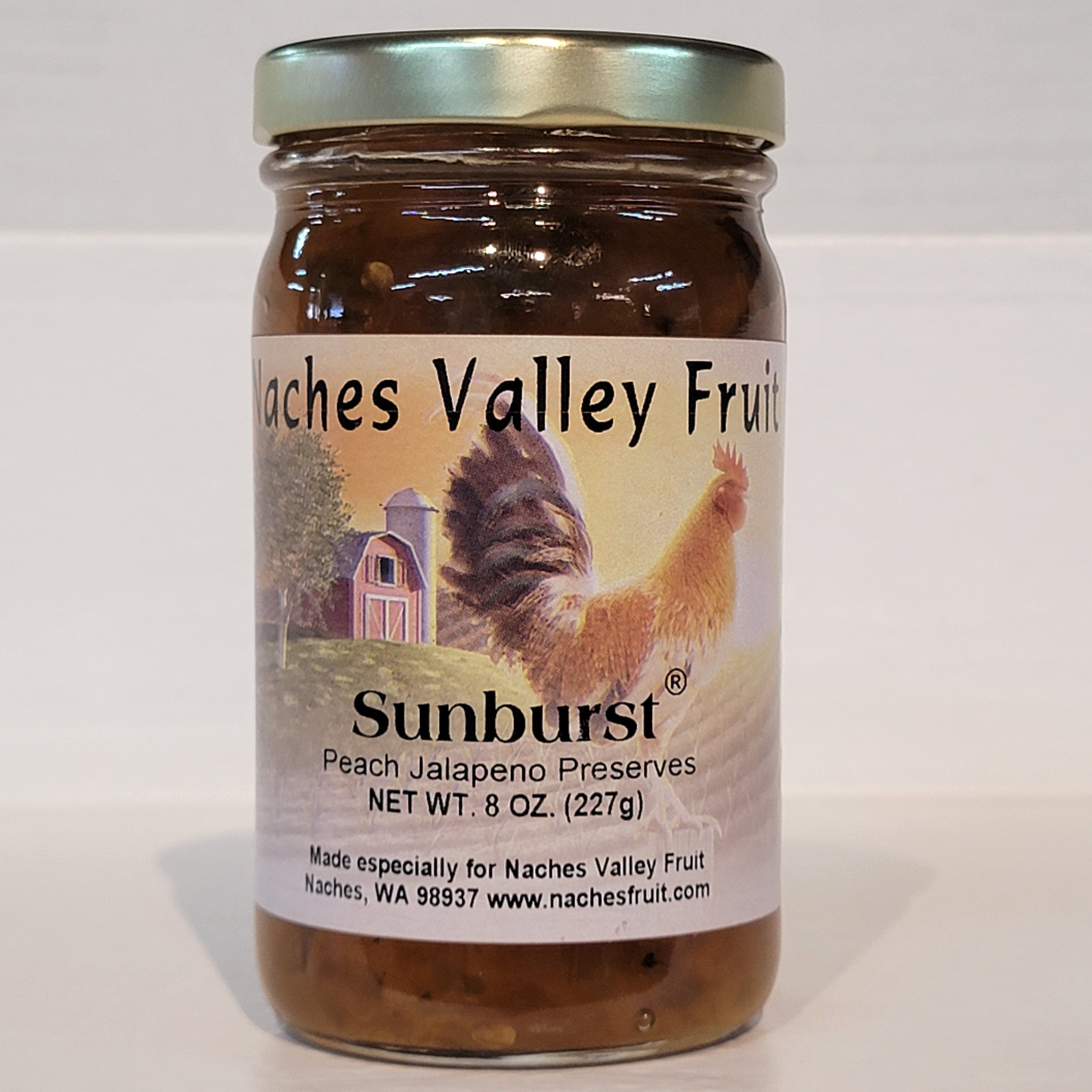 Naches Valley Fruit Sunburst - Peach Jalapeno Preserves