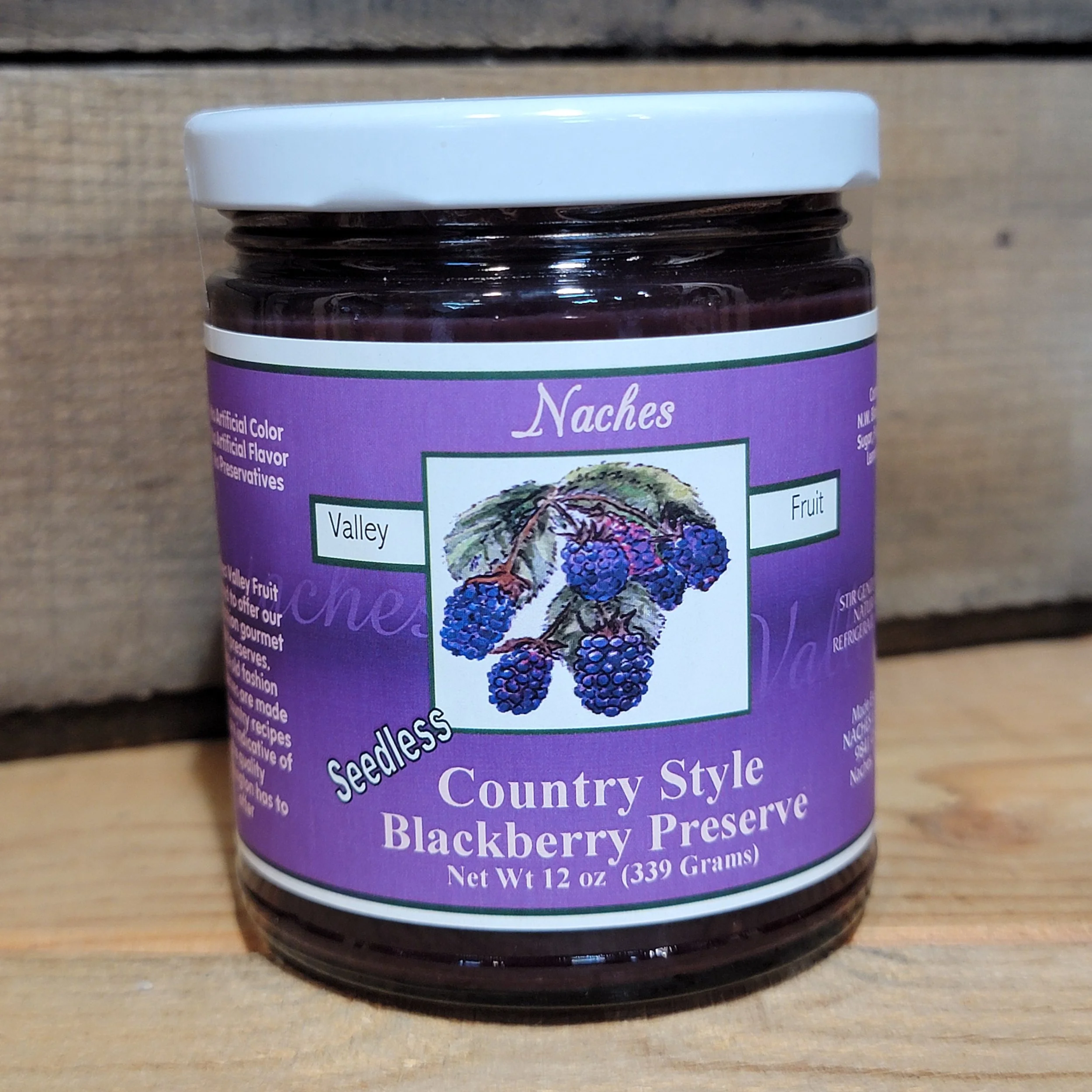 Country Style Blackberry Preserve (SEEDLESS)