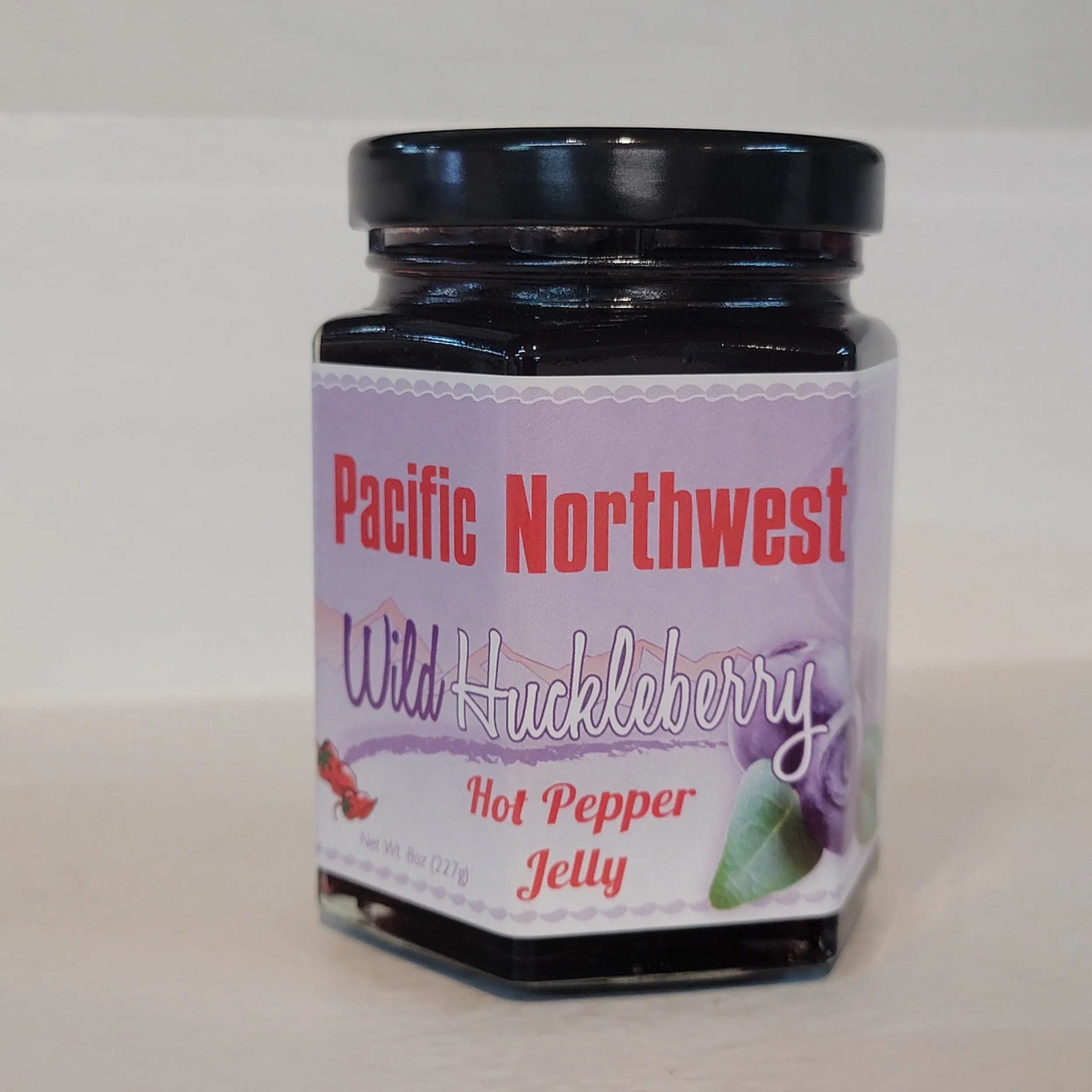 Pacific Northwest Wild Huckleberry Hot Pepper Jelly