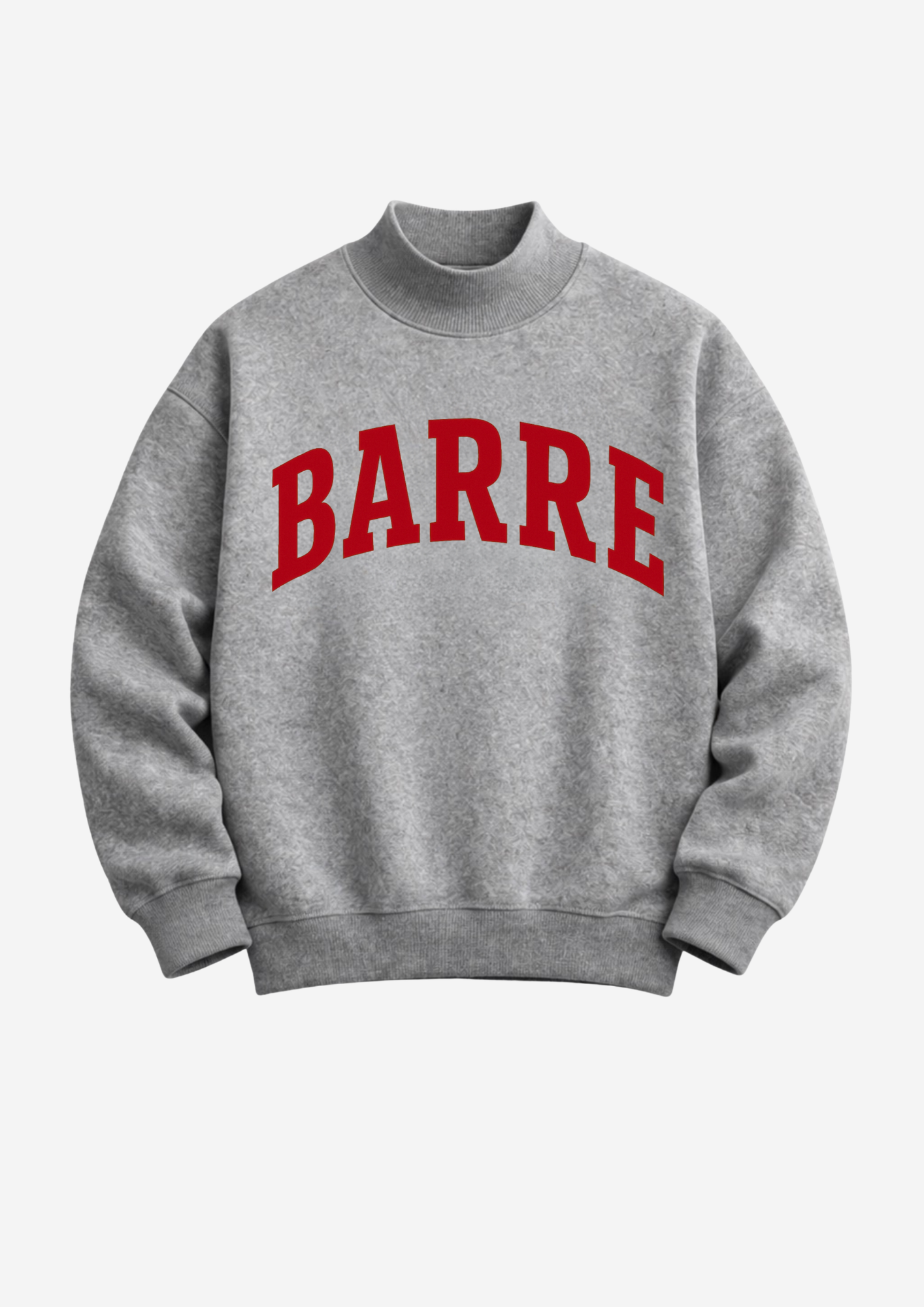 Barre Mockneck-Grey