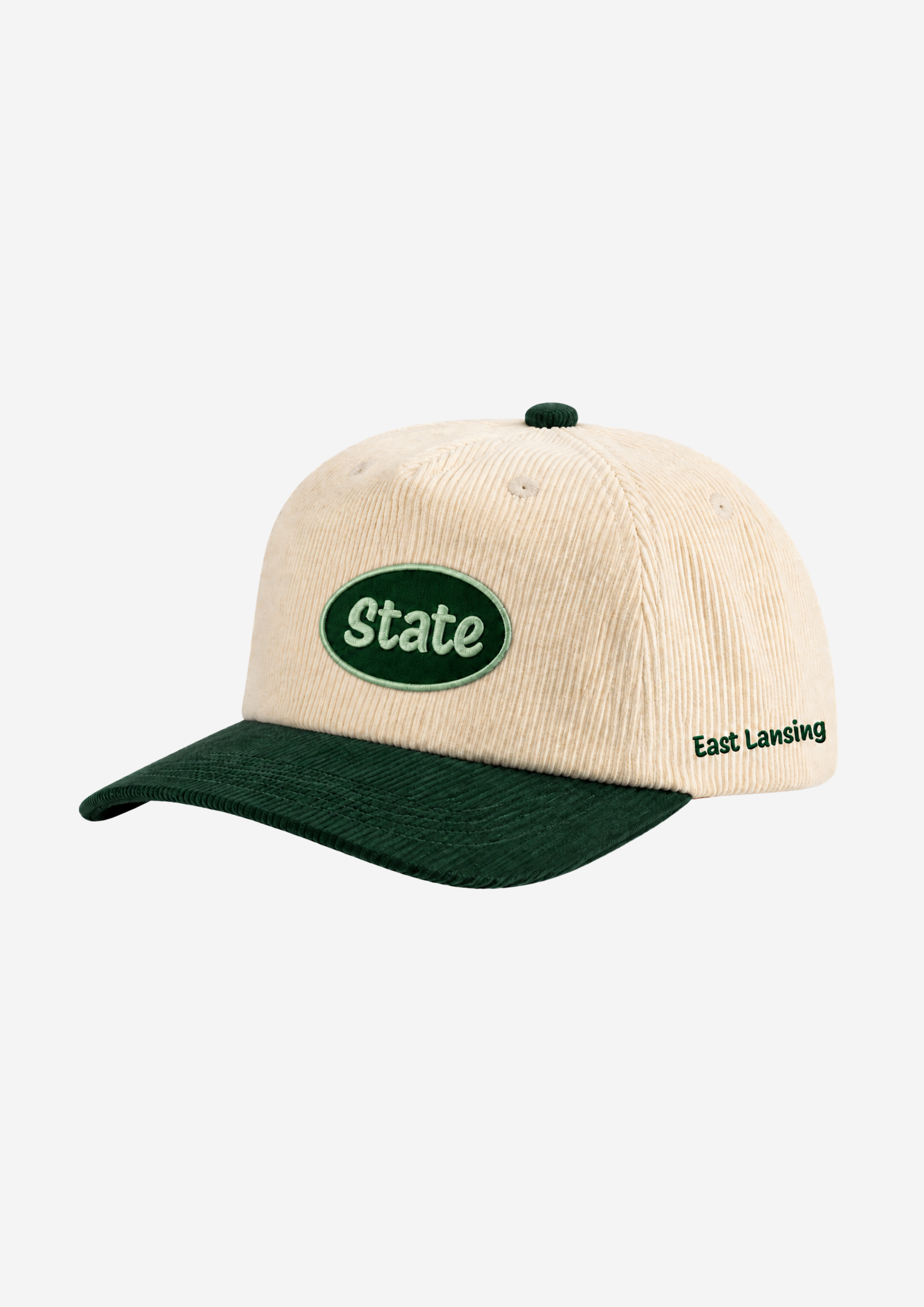 The MSU Corduroy Patch Hat