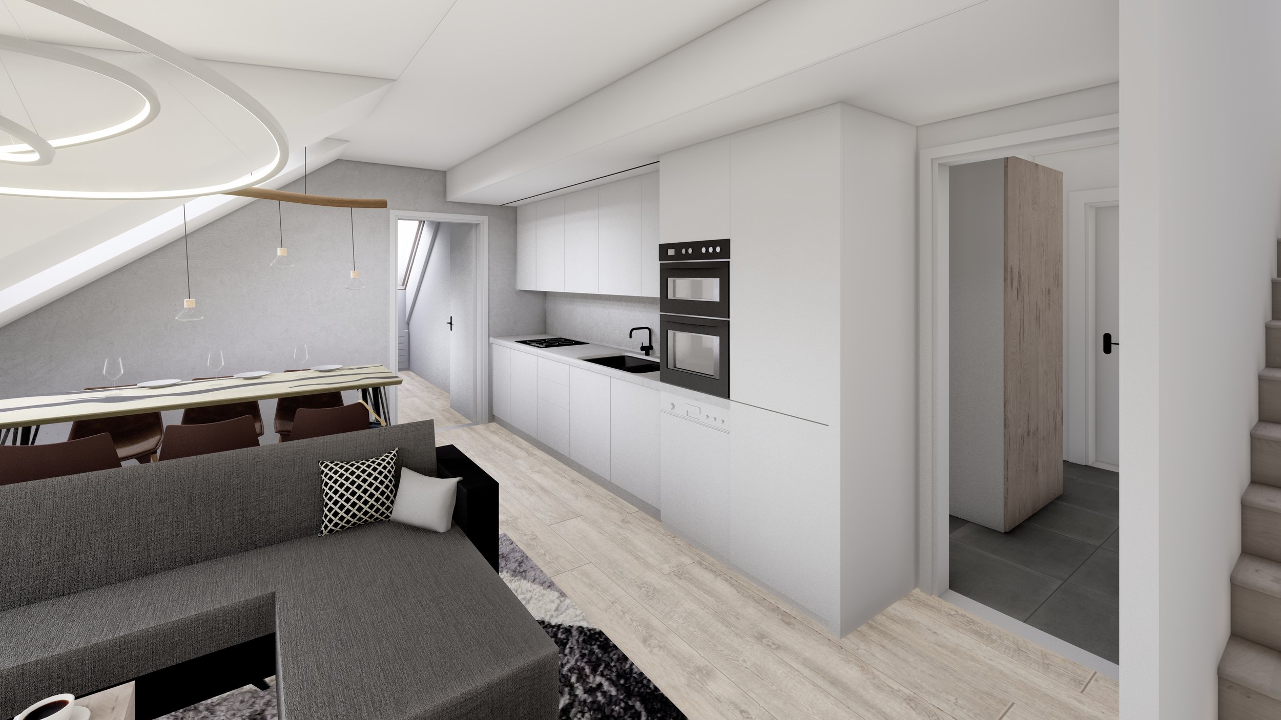 Kompaktní kuchyňský kout