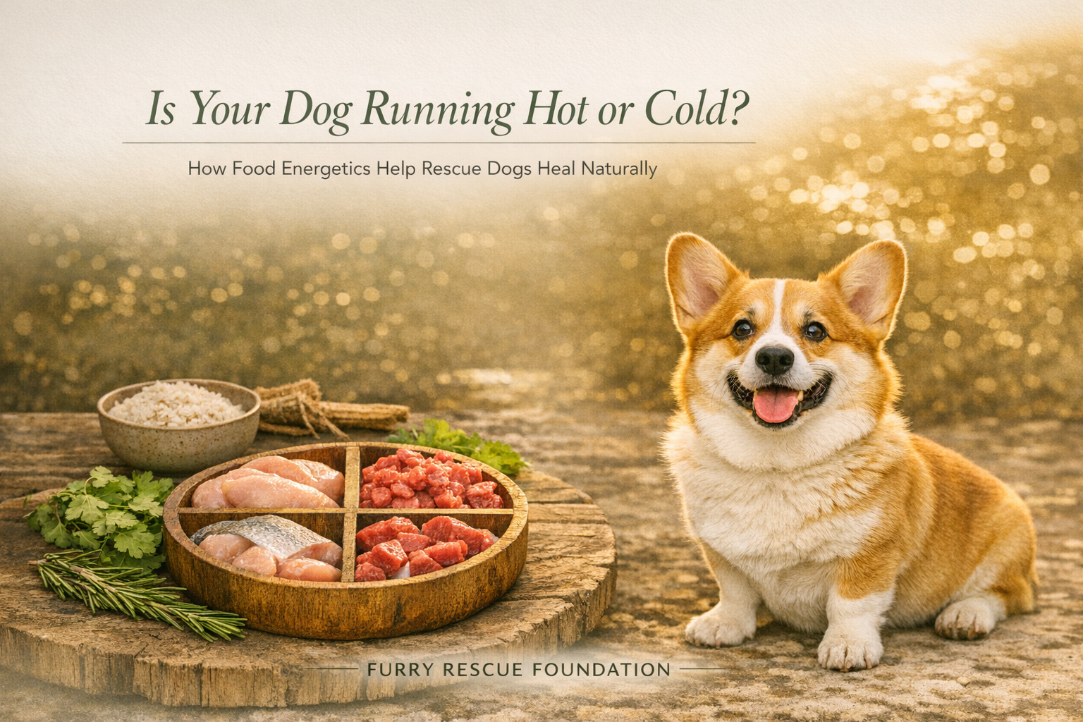 Balancing Your Dog’s Health Through TCM Food Energetics