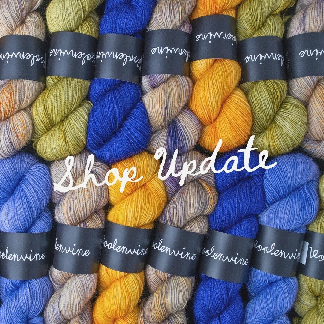 SHOP UPDATE: Saturday, March 28 @ 10am ET | VoolenvineYarns.com

Spring is finally here! To celebrate, I dyed a collection inspired by one of my favorite spring flowers &mdash; the iris 💜

There&rsquo;s something about this flower&hellip; those deep