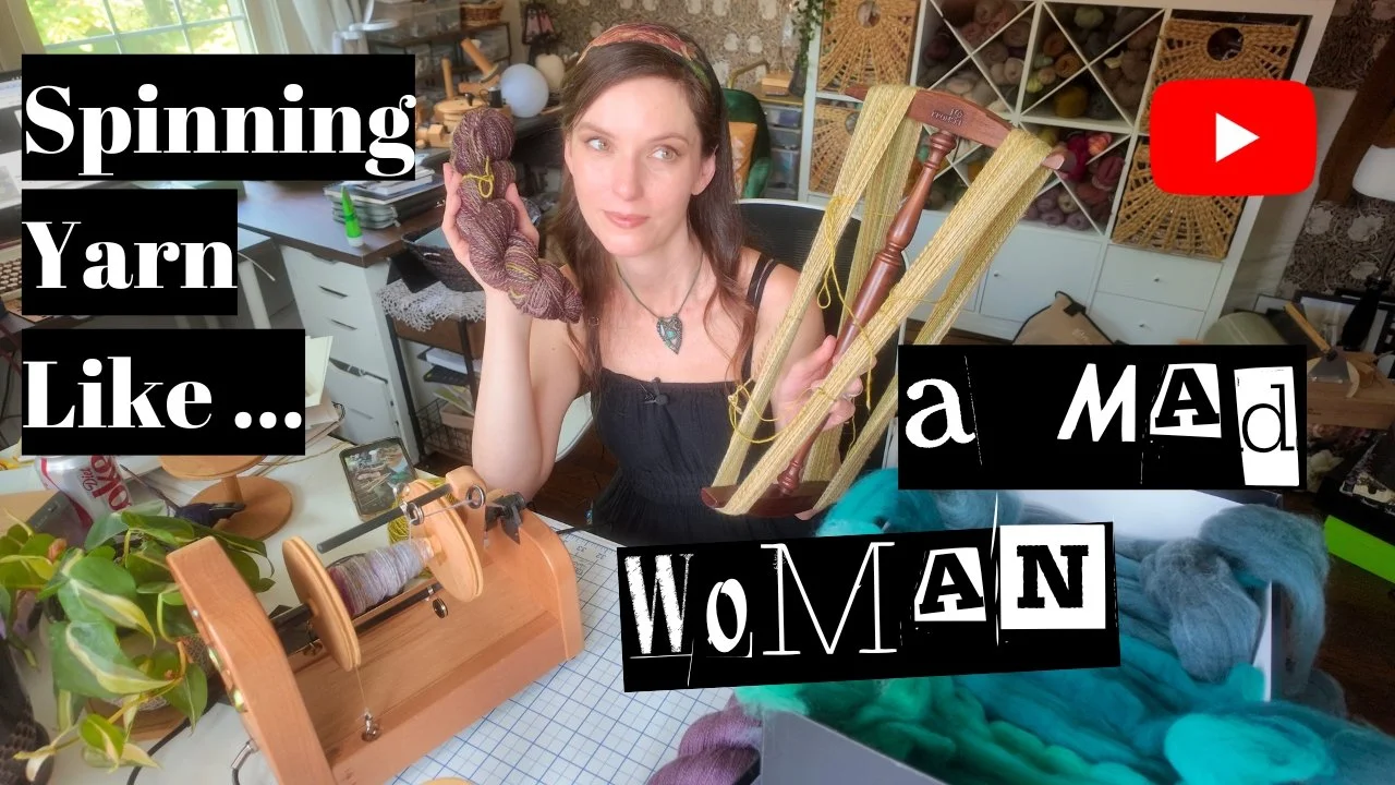 New WAFFLE vlog is up for my YouTube and Patreon Members! 💖

Lately I&rsquo;ve been spinning ALL the things... and it&rsquo;s gotten a little out of hand. 😅 This week, I&rsquo;m chatting about the Ashford E-Spinner 3, current spinning projects, lac