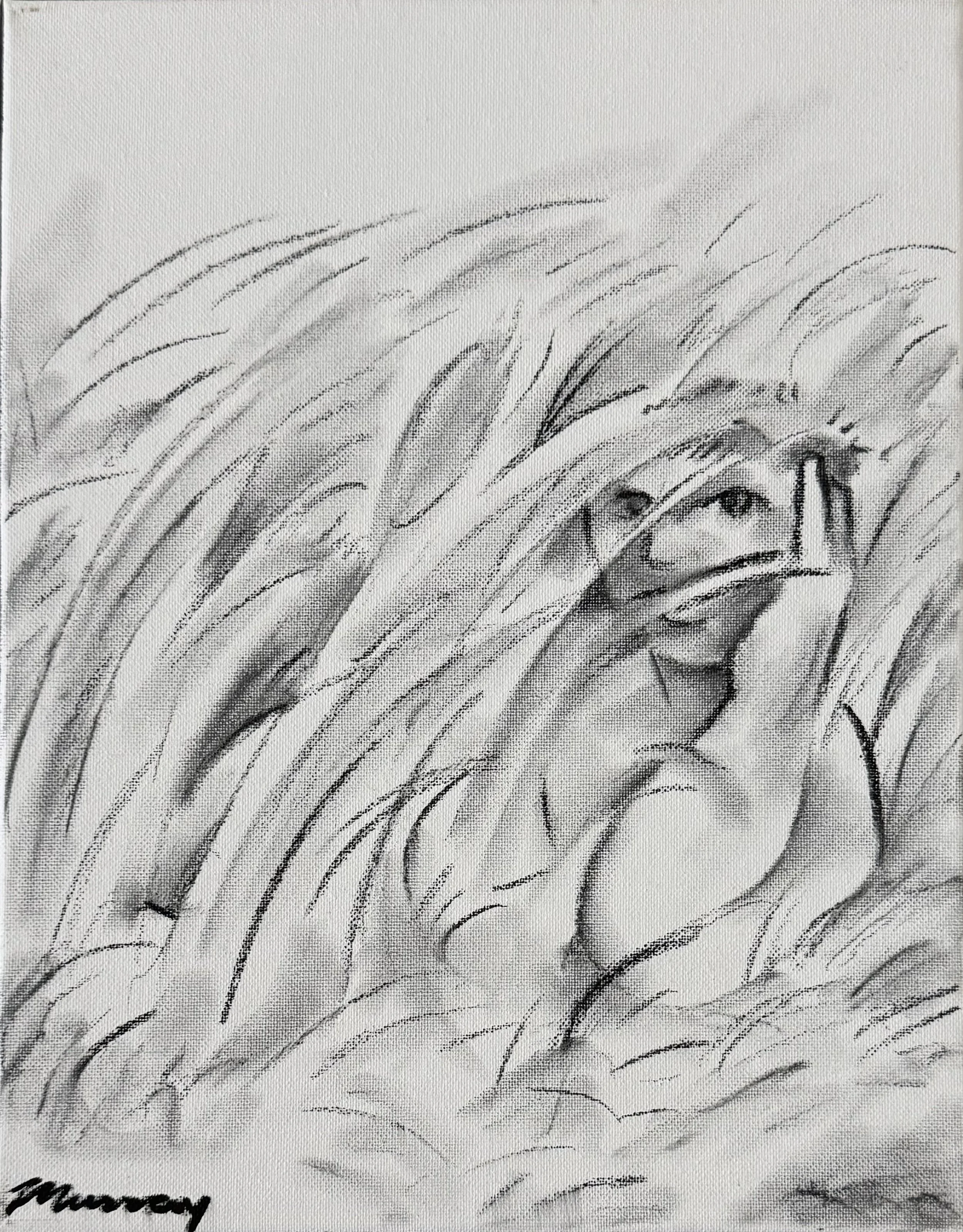 Phillip Murrary - Figure Lying in Grass