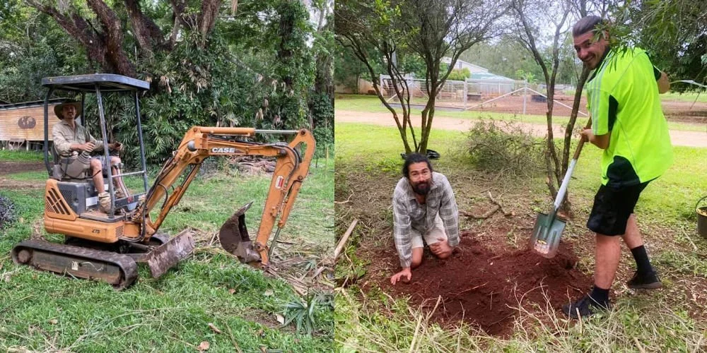 Organic Garden Installation