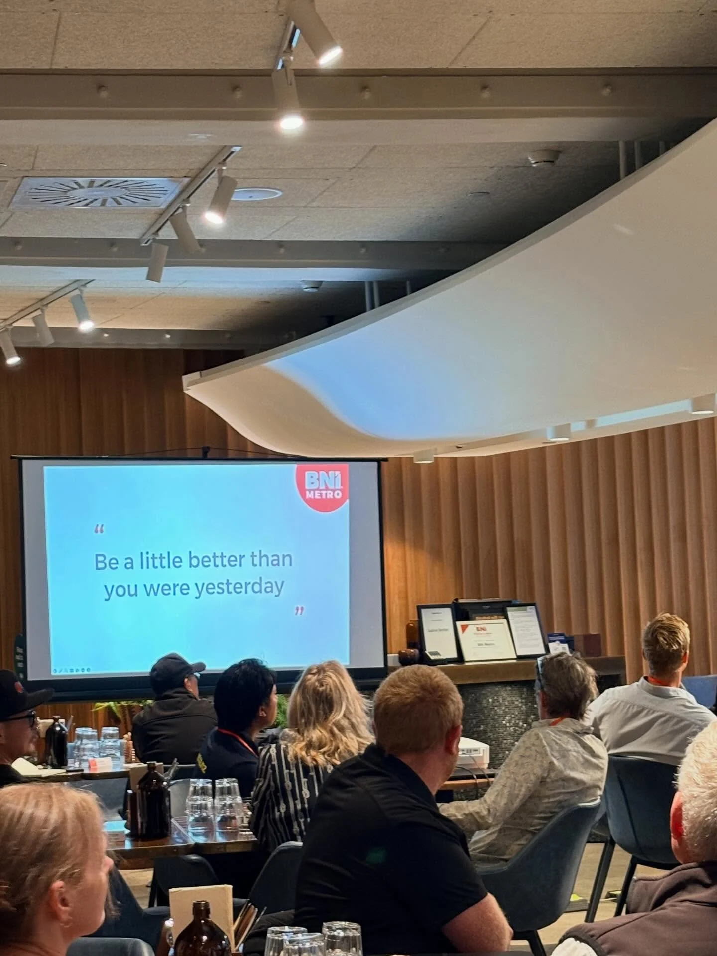 &ldquo;Be a little bit better than you were yesterday&rdquo;. This 👏🏻