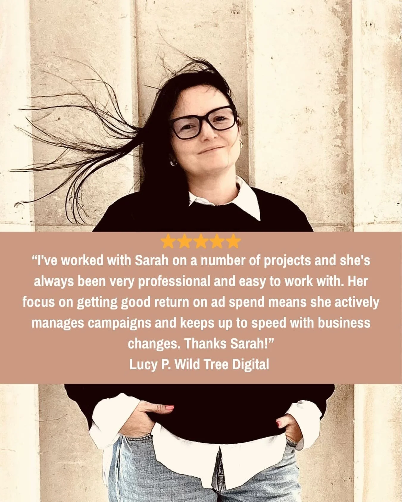 Love love love receiving 5 star reviews from our clients - we love working with good people 👏🏻 if you&rsquo;re keen to apply to work with our team, drop us a DM and we&rsquo;ll see if we&rsquo;re a good fit! ✨