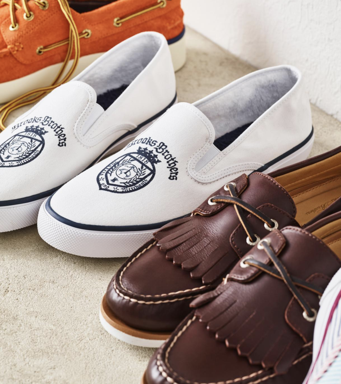 sperry x    brooks brothers