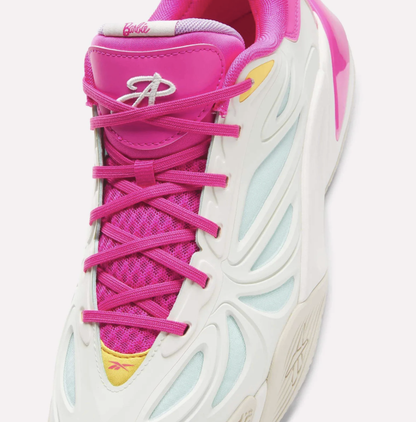 reebok x angel reese x barbie