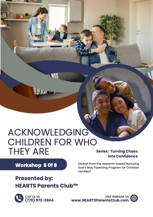 Series 3, Session 6: Acknowledging Children for Who They Are