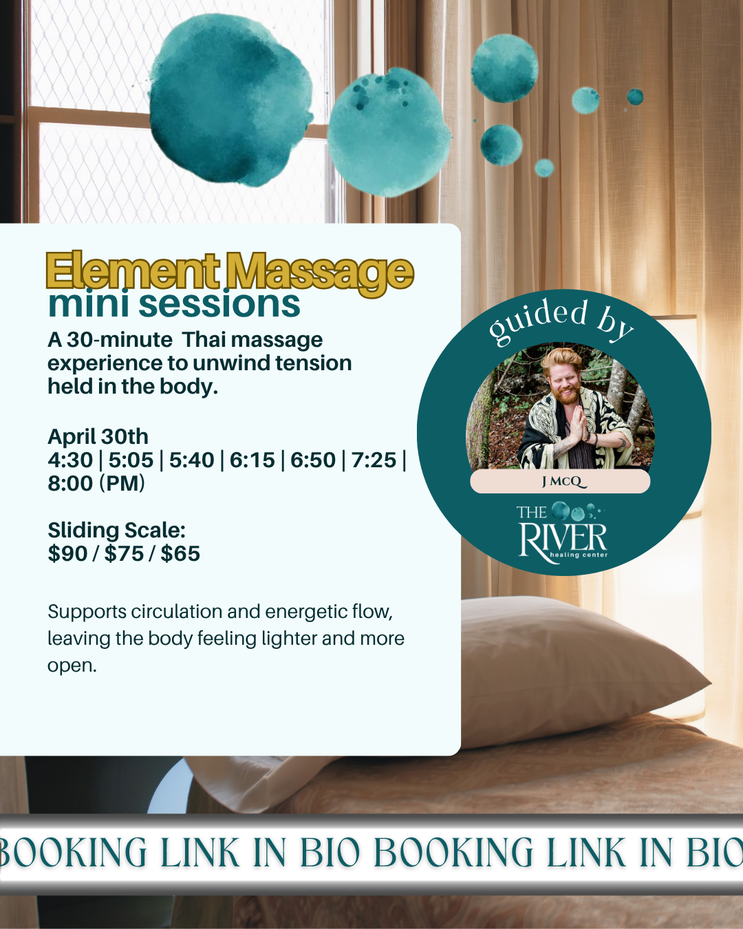 Element Massage mini sessions