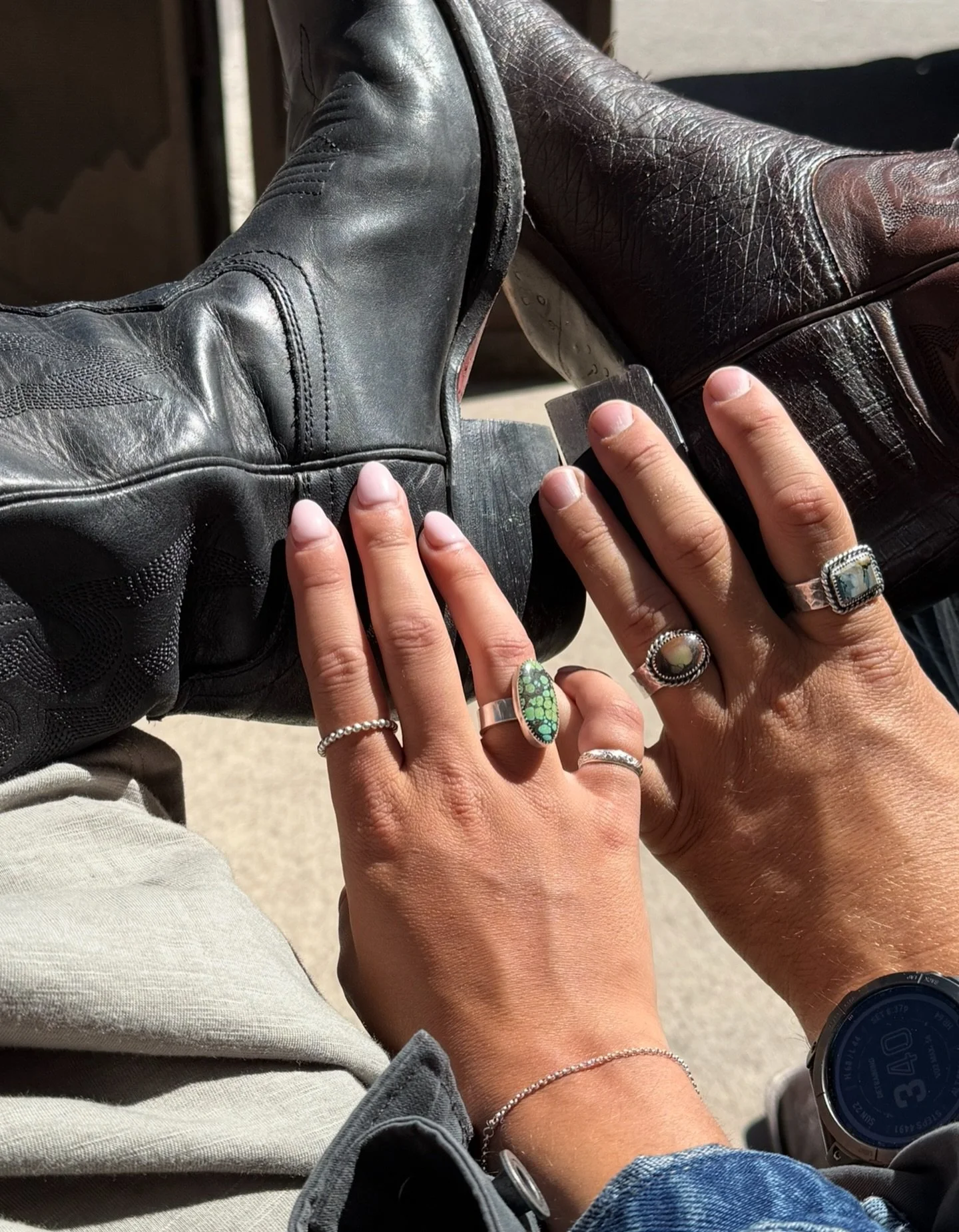 His &amp; hers 

#StrykerStudio
#MakeYourOwnJewelry
#DenverWorkshops
#CreativeExperience
#DIYJewelry
#JewelryWorkshop
#CraftStudio
#HandsOnExperience
#GirlsNightDenver
#DateNightDenver